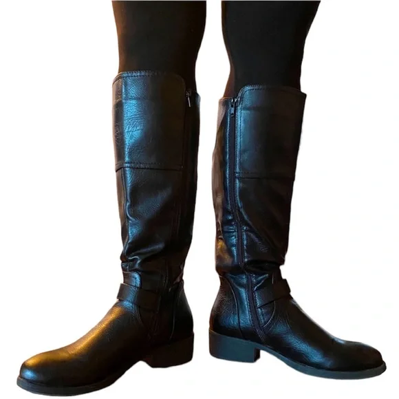 Croft & Barrow Women’s Black Boots Size 9.5 - Picture 3 of 4